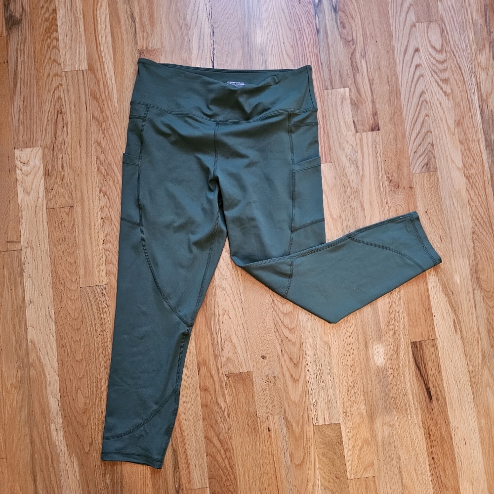 ZYIA Forest Green Active Leggings